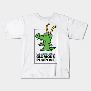 Adorable with a Glorious Purpose Kids T-Shirt